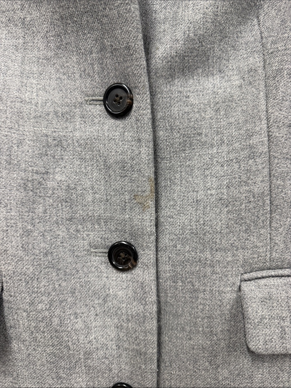J CREW Regent Topcoat Coat Gray Wool Tailored Academia Preppy Classic Dressy 10 - Picture 5 of 8